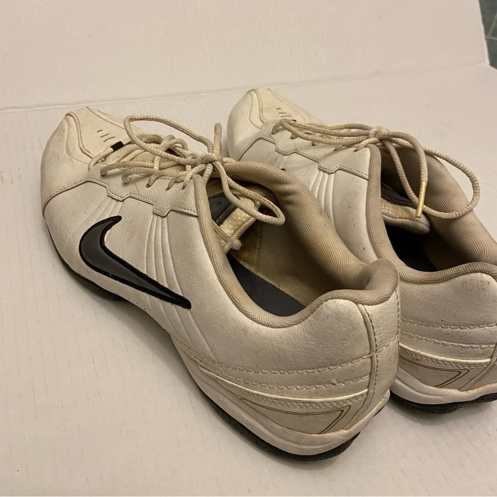 Nike Air Affect III 2010 Leather 386493-103 Mens White Black Sneakers Size 13. - Picture 9 of 10